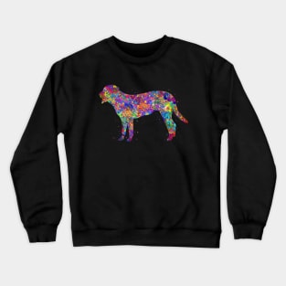 Swiss Mountain dog watercolor Crewneck Sweatshirt